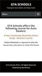 Mobile Screenshot of gtaschools.com